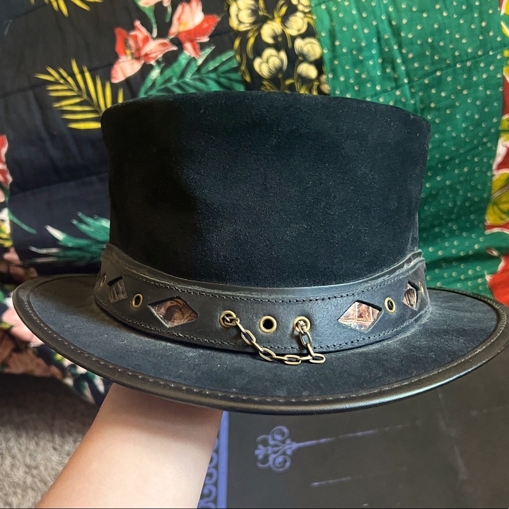 Rare American Hatmaker’s Steam Punk top hat